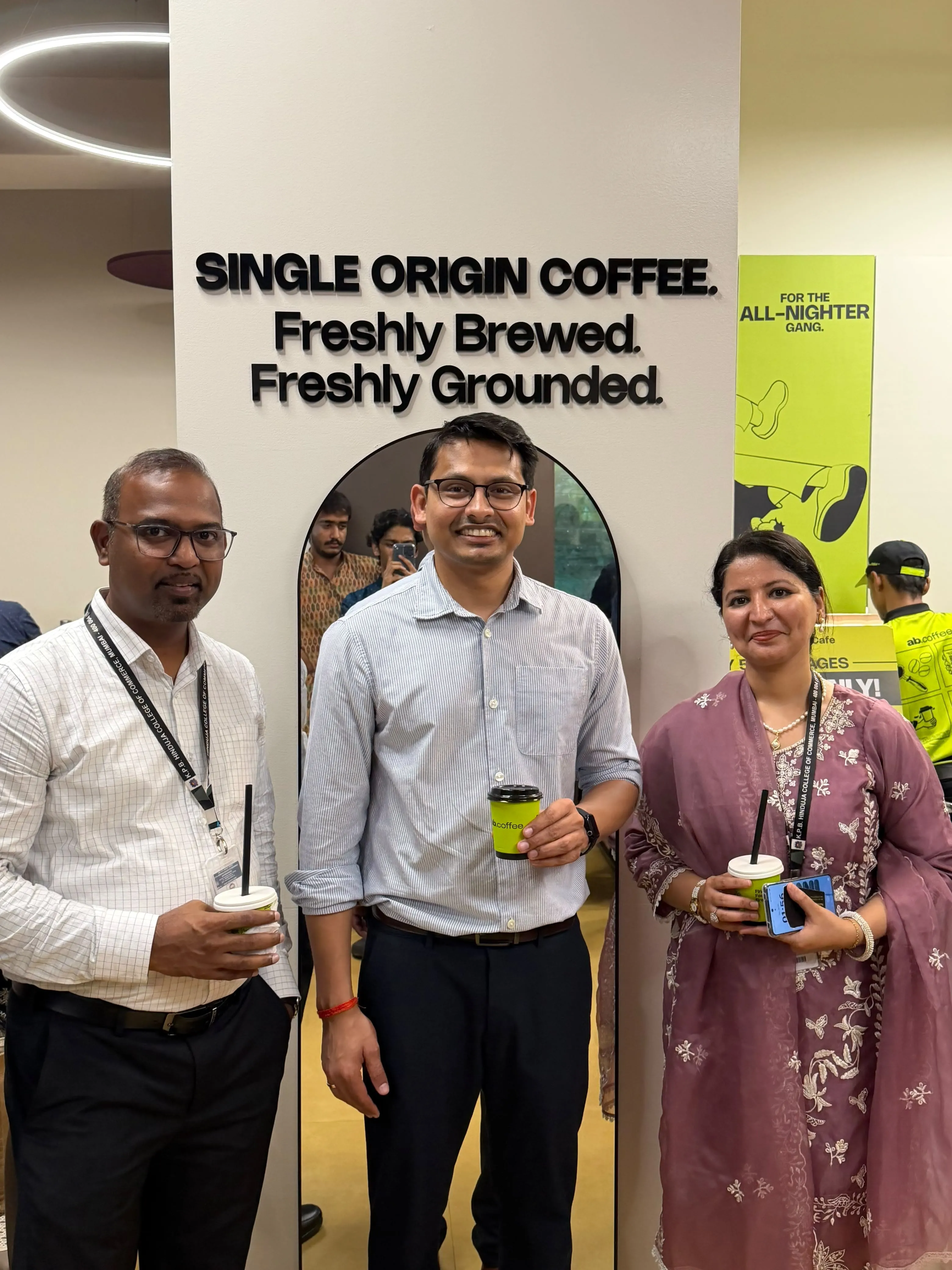 AB Coffee and Hinduja Café Inauguration — photo 3