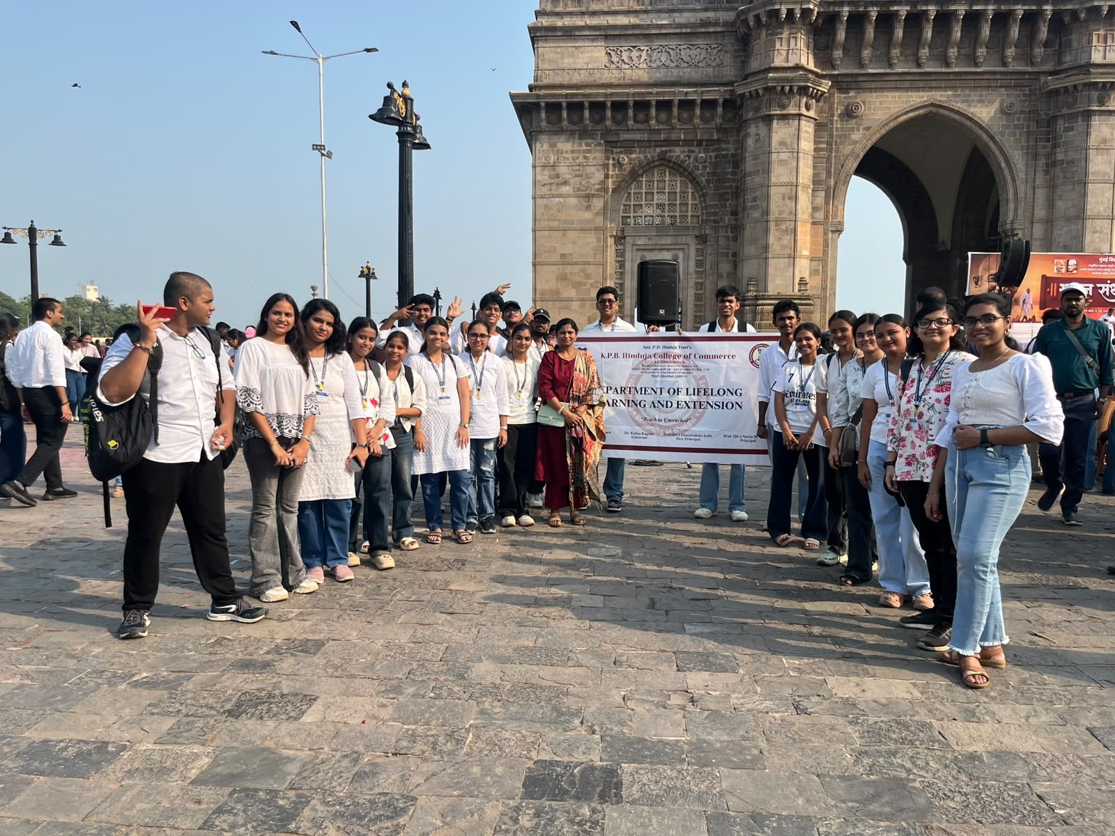 Bhajan Sandhya -  Our DLLE Students Honour Gandhi  Shastri