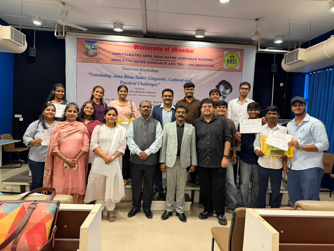 Hinduja College Students Explore Translating Anna Bhau Sathe